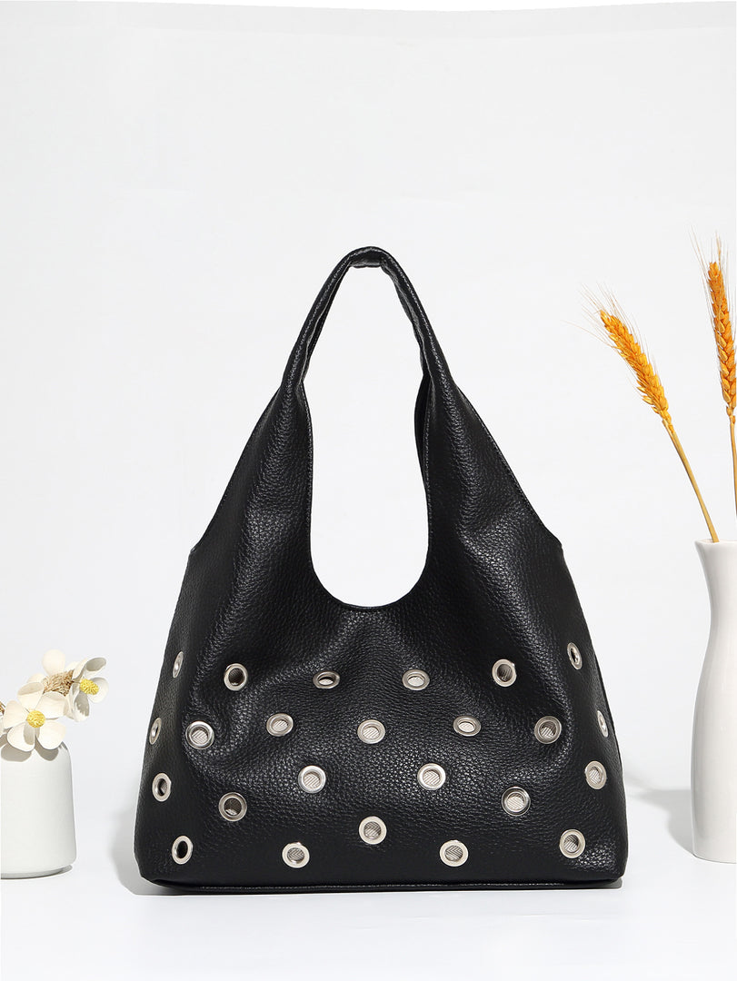 Velvet Tote Bag with Magnetic Closure S5P599