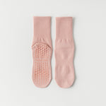 Load image into Gallery viewer, Solid Cotton Anti-Slip Yoga Socks Women Mid-Calf N6H003