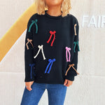 Load image into Gallery viewer, Butterfly Patch Knit Mid Weight Options N5Z963
