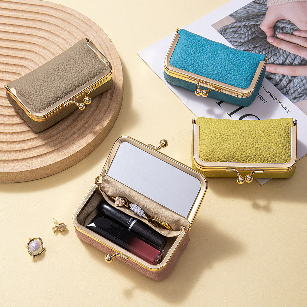 Lipstick Jewelry Frame Purse Women N6D017