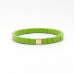 Load image into Gallery viewer, Bohemian Tile Bracelet Steel Enameled Plated S5P144
