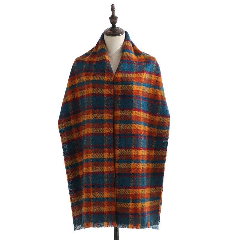 Heavyweight Thermal Shawl in Multiple Colors M5A225