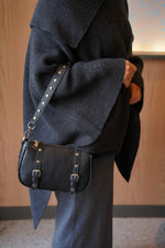 Load image into Gallery viewer, Boston Hobo Bag with Rivet and Chain Women N6C035
