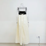 Load image into Gallery viewer, French Tube Top Color Block Slip Dress  N6C197