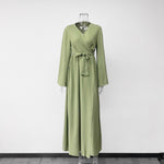 Load image into Gallery viewer, Two-Way Open Front Robe Dress Women N6C199