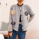Load image into Gallery viewer, Cable Notch Sweater Mid Weight N5A208
