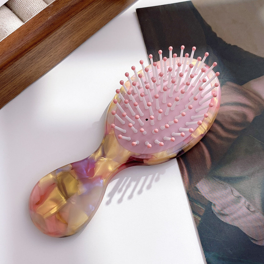 Retro Air Cushion Comb Acetate Sheet Portable N6C352
