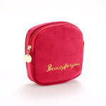 Load image into Gallery viewer, Velvet Cosmetic Pouch Large Capacity Makeup Bag N6A232