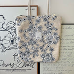Load image into Gallery viewer, Cotton Linen Embroidered Shoulder Bag Handmade Tote N6F131