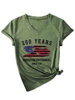 Load image into Gallery viewer, Trendy V-Neck Print T-Shirt Women N6E139