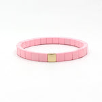 Load image into Gallery viewer, Bohemian Tile Bracelet Steel Enameled Plated S5P144

