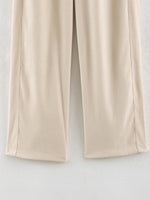 Load image into Gallery viewer, Drawstring Hooded Zip Jacket &amp; Jogger Pants Set Women N6H128