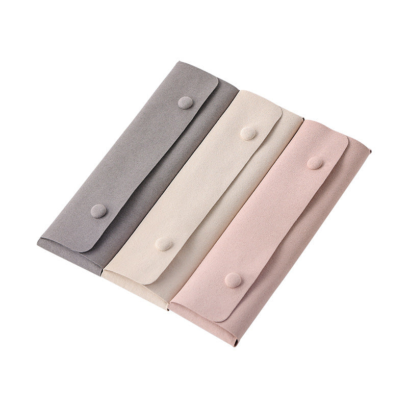 Velvet Jewelry Pouch Multi-Compartment Organizer S5P398