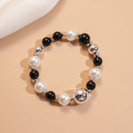 Load image into Gallery viewer, Vintage Irregular Faux Pearl Glass Bead Choker  Women N6H150