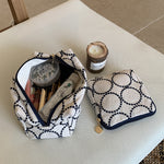 Load image into Gallery viewer, Vintage Embroidered Cotton Cosmetic Pouch N6J265