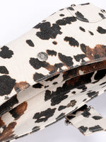 Load image into Gallery viewer, Cow Print Asymmetric Shoulder Bag Women N6C310