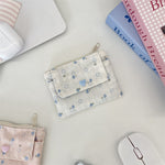 Load image into Gallery viewer, Floral Double Layer Coin Wallet Women Large Capacity S5P872