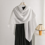 Load image into Gallery viewer, Tencel Sun Protection Square Scarf 140cm Pure Solid N6G226