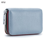 Load image into Gallery viewer, Accordion RFID Leather Card Holder Women N6D033
