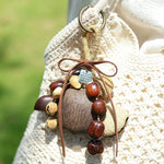 Load image into Gallery viewer, Natural Bodhi Seed Handheld Chime Bag Charm Gift Set N6F305