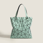 Load image into Gallery viewer, Geometric Sequin Tote PVC Partitioned Organizer S5P306