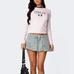 Load image into Gallery viewer, 3D Pocket Denim Skirt Bodycon Mini Vintage Washed N5Z201
