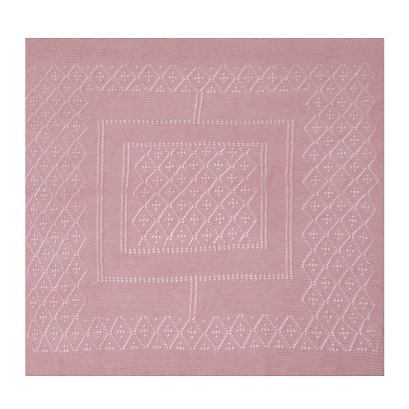 Hollow Knit Shawl Square Scarf Women Lightweight N6H249
