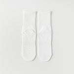 Load image into Gallery viewer, Solid Cotton Anti-Slip Yoga Socks Women Mid-Calf N6H003