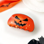 Load image into Gallery viewer, Halloween Ghost Pumpkin Acrylic Claw Clip S5P539