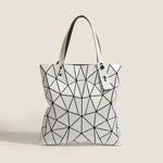 Load image into Gallery viewer, Geometric Sequin Tote PVC Partitioned Organizer S5P306
