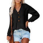 Load image into Gallery viewer, Button V Sweater Mid Heavy Options N5Z910

