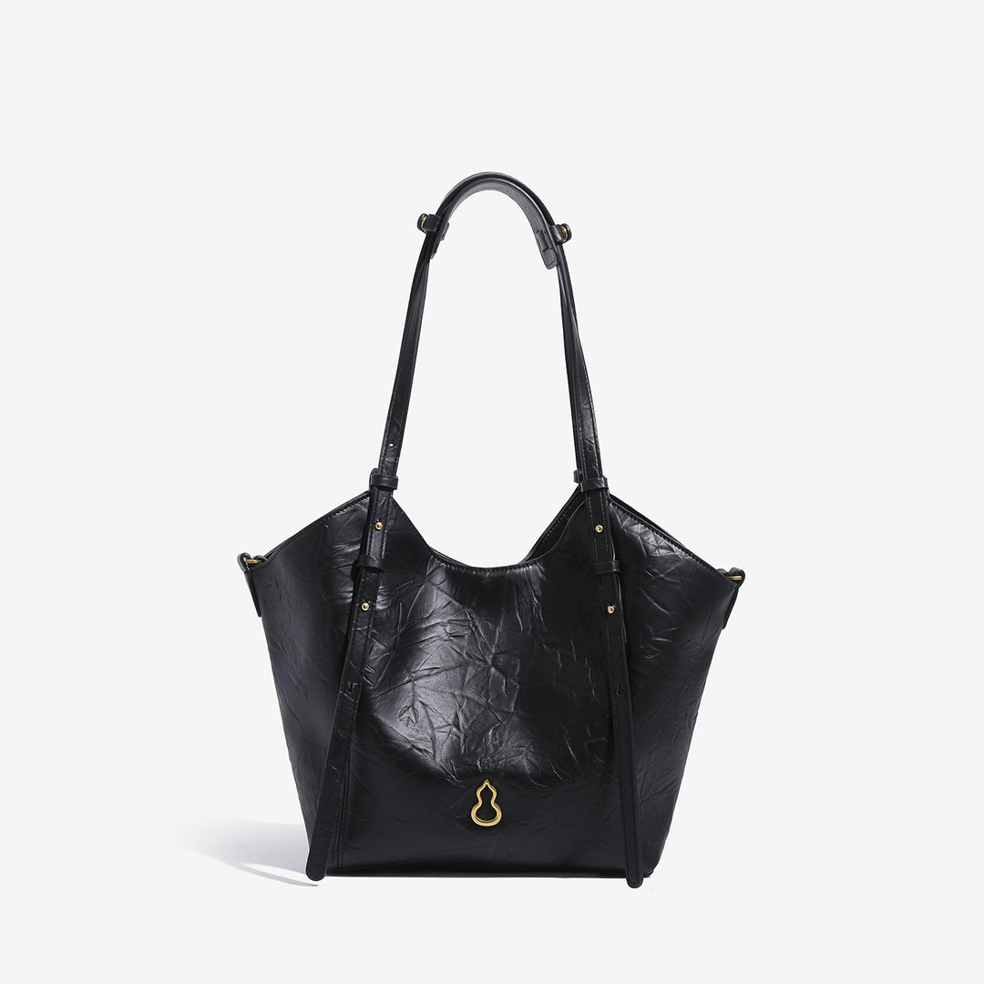PU Tote Bag Large Capacity Work Shoulder Handbag N6F167