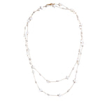 Load image into Gallery viewer, Layered Star Shell Pearl Stainless Steel Necklace Women N6H157
