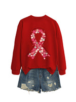 Load image into Gallery viewer, Casual Printed Crewneck Sweatshirt Women N6H046