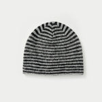 Load image into Gallery viewer, Women's Wool Blend Striped Knit Beanie N6J108