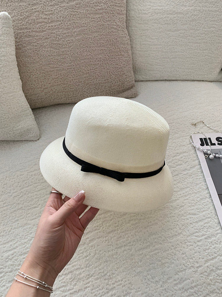 Elegant Bow Sun Cloche Hat for Women N6C369