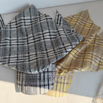Load image into Gallery viewer, Gingham Bandana Baseball Cap Women N6C388