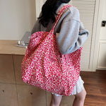 Load image into Gallery viewer, Animal Print Canvas Shoulder Bag Multi Position Carry S5P333
