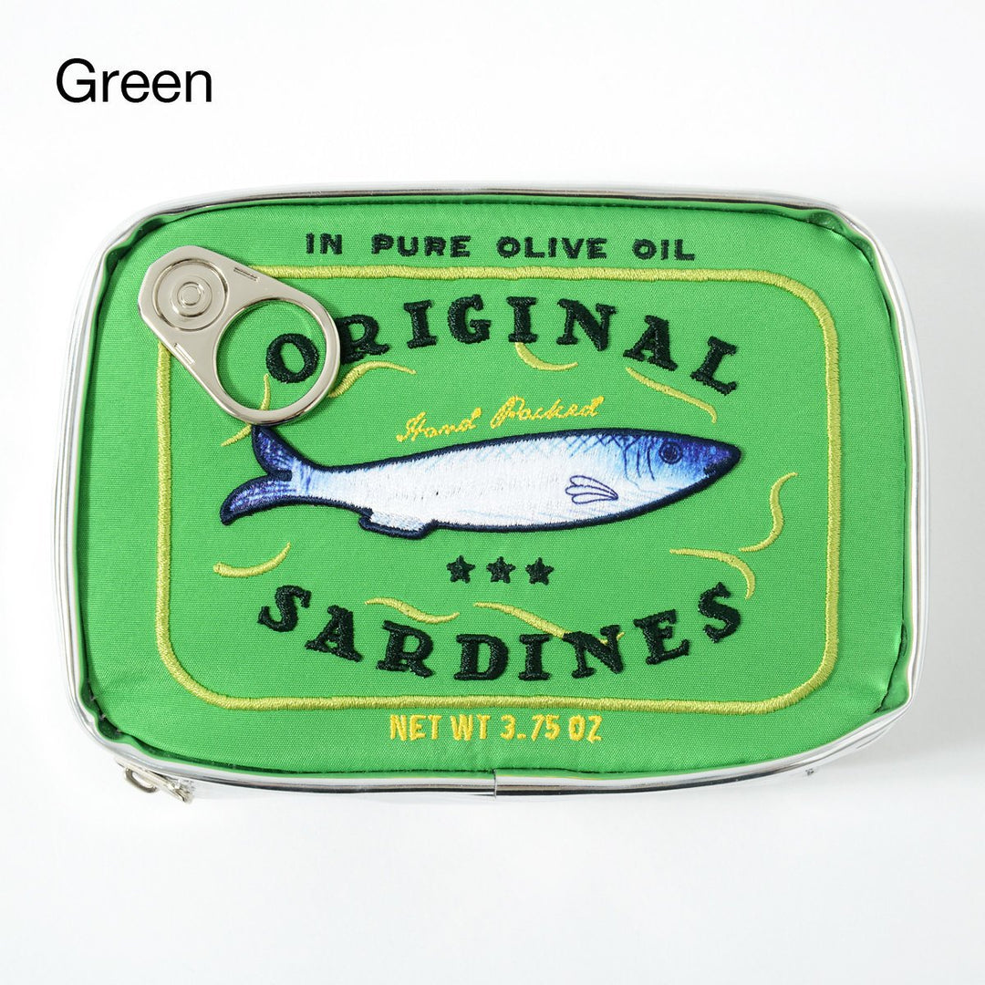 Sardine Can Cat Design Makeup Pouch N6E058