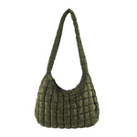 Load image into Gallery viewer, Puffer Tote Bag Capacity Mult Pocket Shoulder Bag S5P713