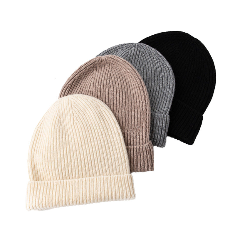 Pure Wool Knit Beanie  M5A141