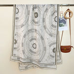 Load image into Gallery viewer, Geometric Circle Print Scarf  M5A214