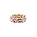 Load image into Gallery viewer, Glass Floral Handband Cuff Enamel Crystal  S5P155