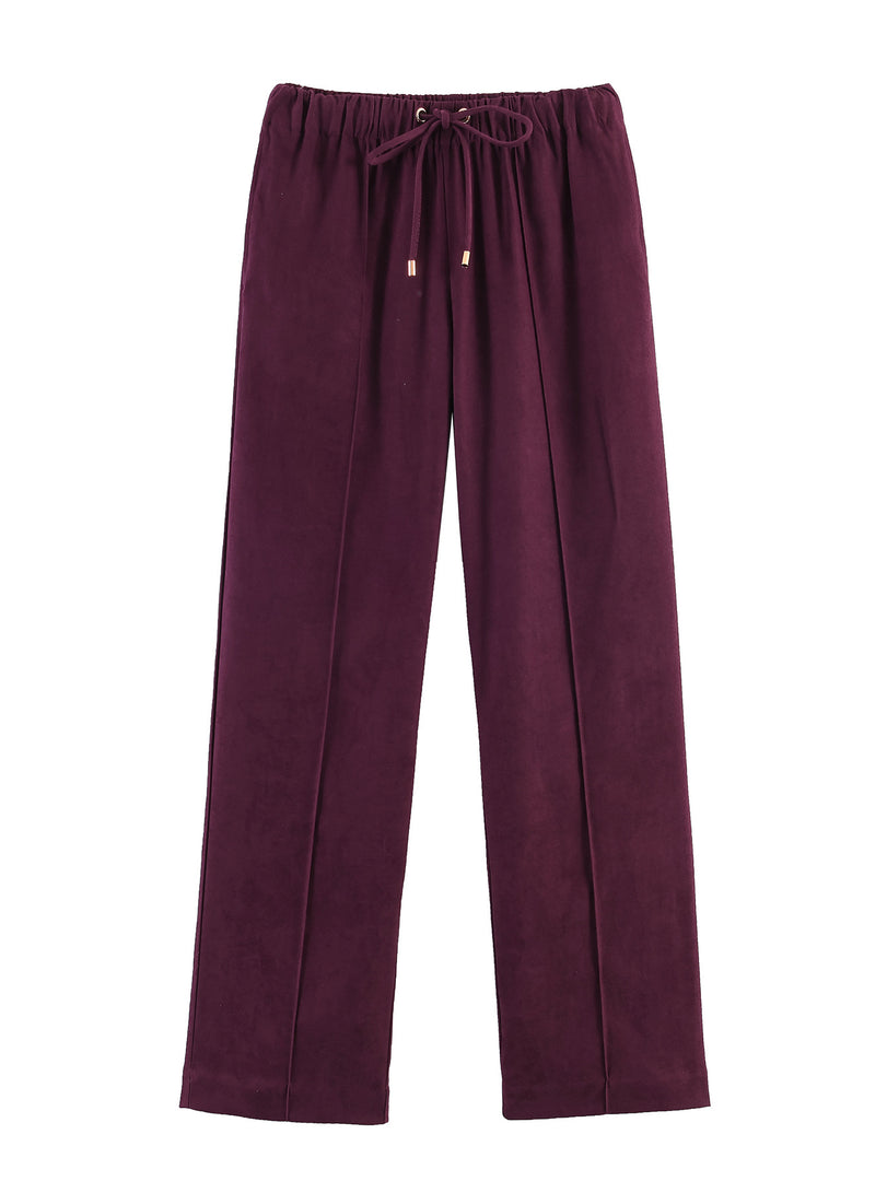 Women's POLO Collar Jacket & Casual Pants Separates N6H122