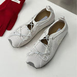 Load image into Gallery viewer, Retro Perforated German Trainers Women Flat Lace-Up N6H038