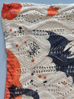 Load image into Gallery viewer, Halloween Bat Pumpkin Hollow Knit Top Women N6H275