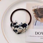 Load image into Gallery viewer, Candy Color Heart Hair Scrunchie High Elasticity N6C341