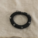 Load image into Gallery viewer, Satin Crystal Scrunchie Women Elegant High Ponytail N6F126