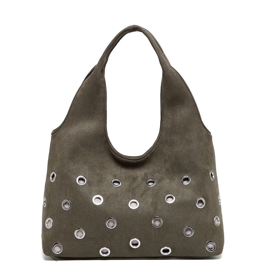 Velvet Tote Bag with Magnetic Closure S5P599
