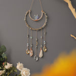 Load image into Gallery viewer, Natural Crystal Dream Catcher Sun Catcher Wind Chime N6F300